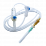 Система инфузионная для переливания растворов с пластиковым шипом (с иглой 0,8*40 мм 21G 1½)
